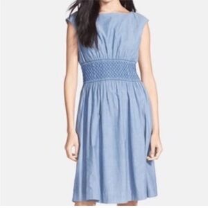 Kate Spade Blue Midi Dress